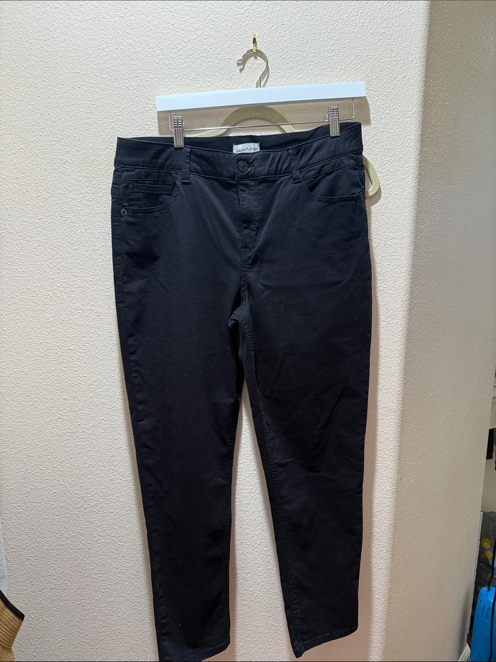Gibson latimer Black Slim Ankle Pants
